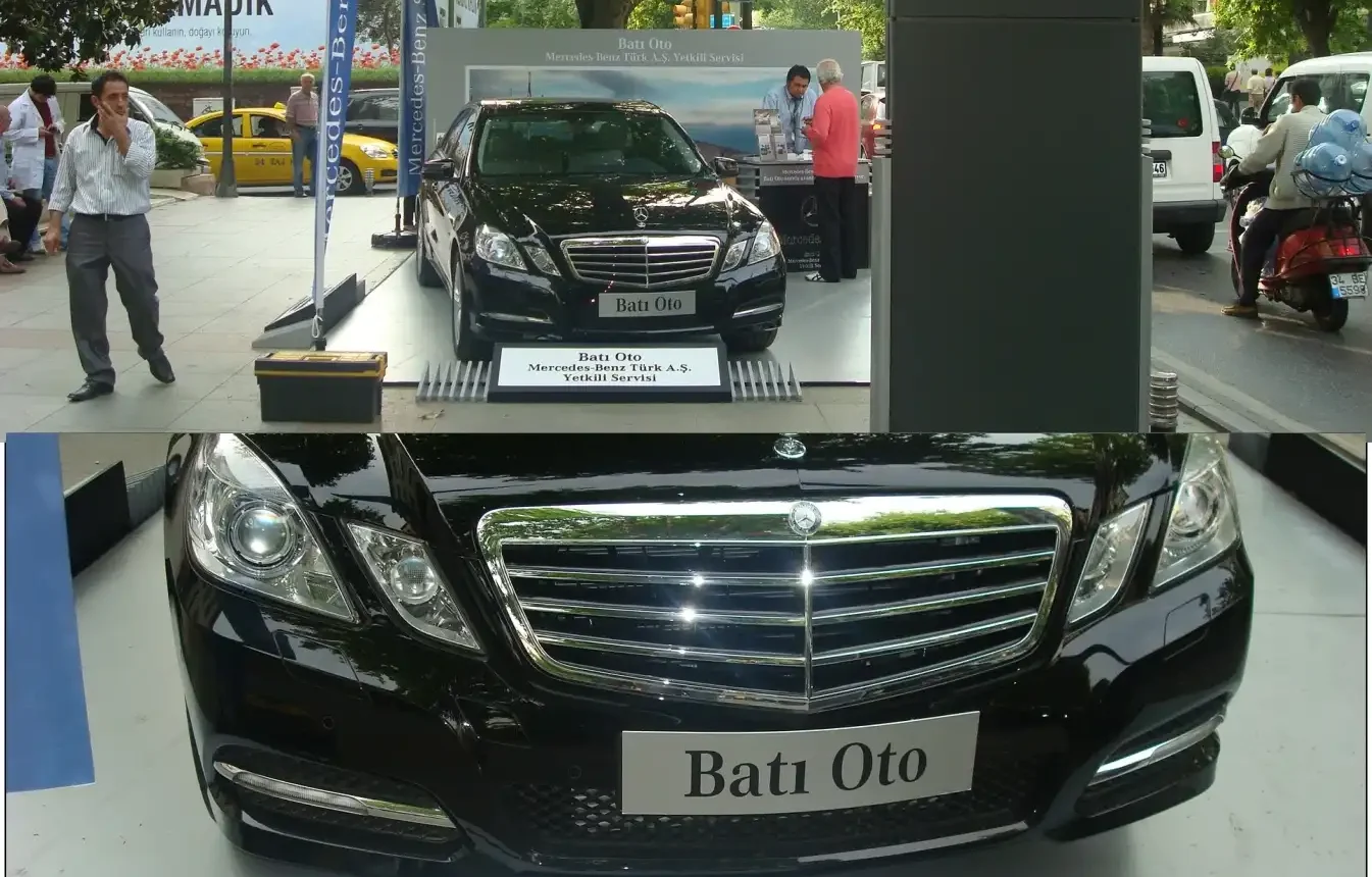 Mercedes-Benz Açık Hava ve AVM Araç Teşhir Standı